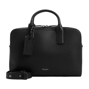 Classic Briefcase Bag in Black