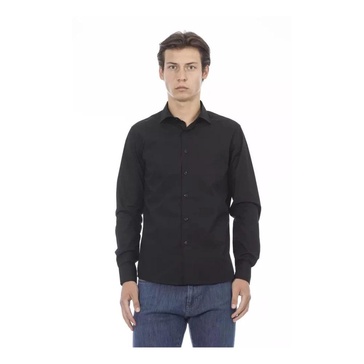 Slim Fit Cotton Shirt Button-Front