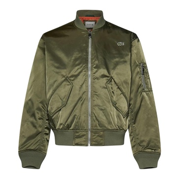 Green Waterproof Bomber Jacket AW24