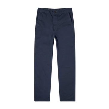 Navy Herringbone Work Pant