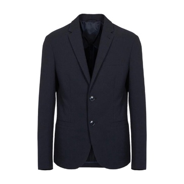 Blue Stretch Blazer for Men