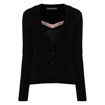 Fantasy Black Knit Top