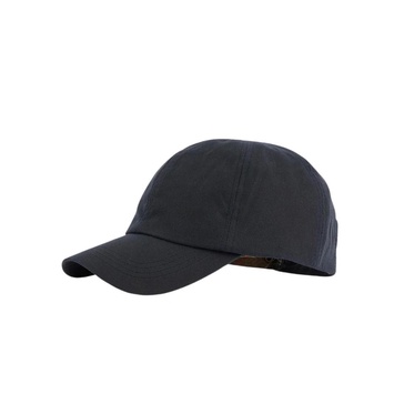 Waxed Cotton Visor Hat with Logo