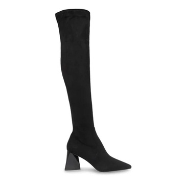 Clic Black Over-the-Knee Boots