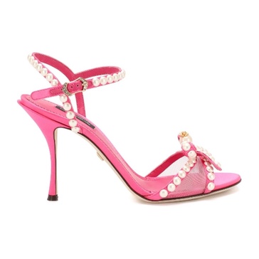 Dolce & Gabbana Pearl-Embellished Sandals