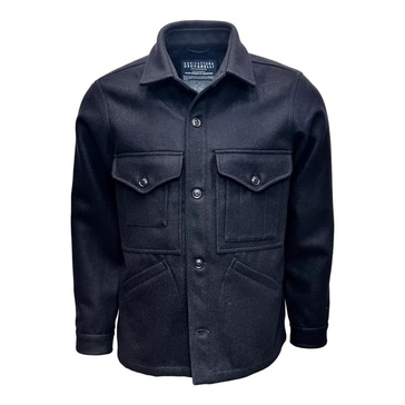 Italian Wool Cruiser Jacket Navy