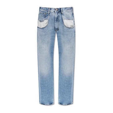 Maison Margiela 5 Pockets Contrast Boyfriend Jeans