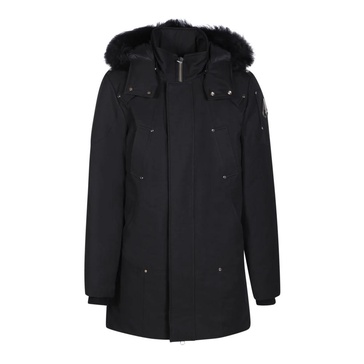 Black Shearling Collar Jacket