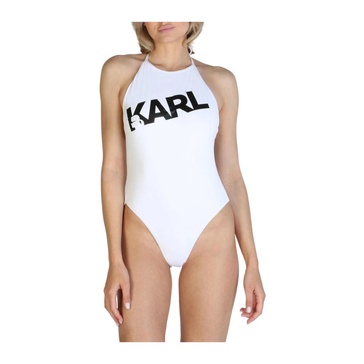 Solid Colour One-piece Swimsuit