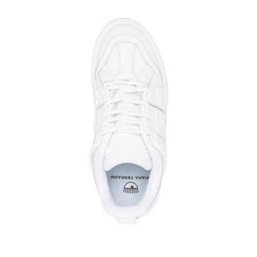 White Logomania Low-Top Sneakers