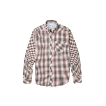 Gingham LS Signature Shirt Red