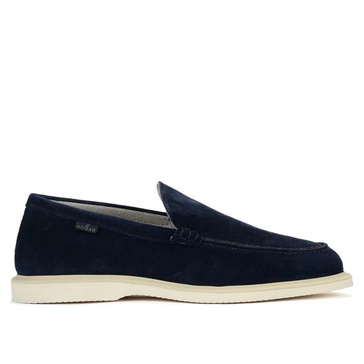 Blue Suede H616 Moccasin