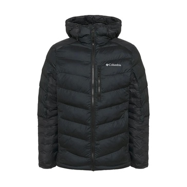 Black Synthetic Winter Jacket for Men