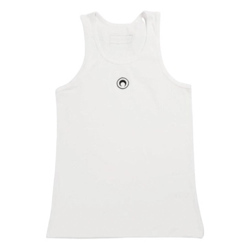 Cotton Tank Top in White