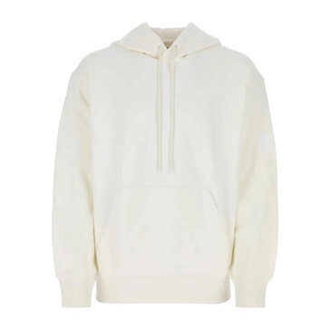 Oversize Ivory Cotton Sweatshirt