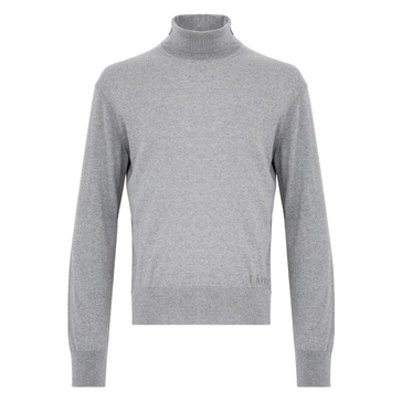 Gray High Neck Sweater AW24