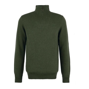 Essential Lambswool Half Zip Turtleneck