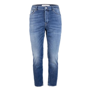 Blue Slim Fit 5-Pocket Jeans