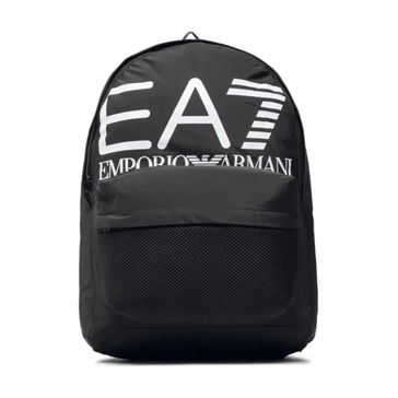 Black/White Logo Backpack