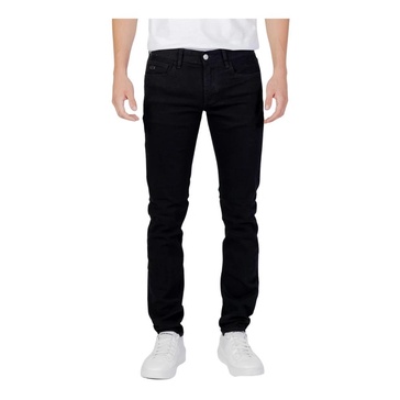 Black Zip Jeans Fall/Winter Men