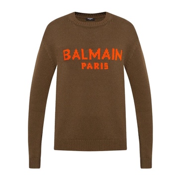 Balmain Wool Logo Sweater