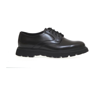 Black Rubber Sole Derby