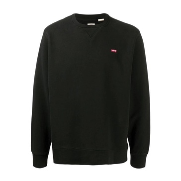 Black Logo Crew Neck Sweater