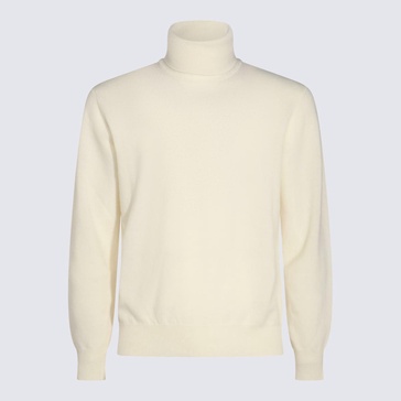 Altea White Wool Knitwear