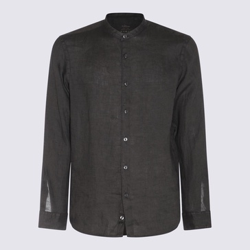 Altea Black Linen Shirt