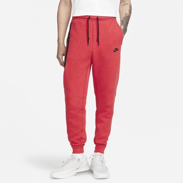 men's sportswear tech fleece jogger in red/black