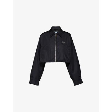 Re-Nylon cropped recycled-nylon jacket