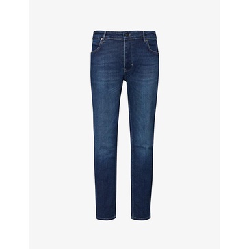 Ray tapered mid-rise stretch-denim blend jeans