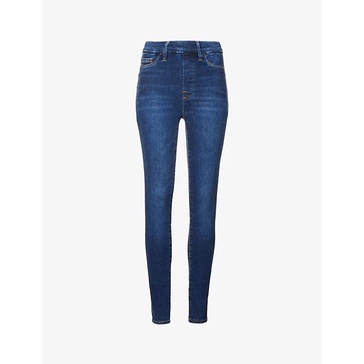 Pull On Skinny slim-fit mid-rise stretch-denim jeans