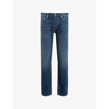 Reid straight-leg organic-cotton denim jeans