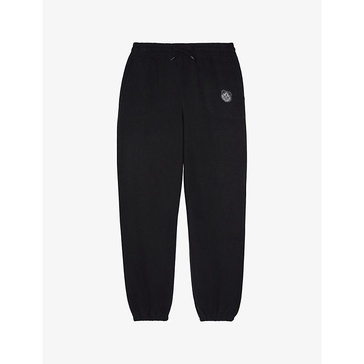 Logo-embroidered relaxed-fit cotton jogging bottoms