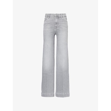 Modern Dojo high-rise flared-leg stretch-denim jeans