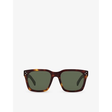 CL000384 CL40248I irregular-frame acetate sunglasses