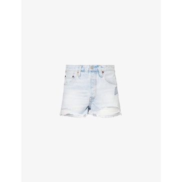 501 denim shorts