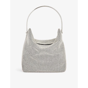 Irena crystal top-handle bag