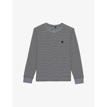 Stripe long-sleeve cotton-jersey T-shirt