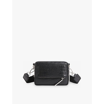 Bibi mock-croc leather cross-body bag