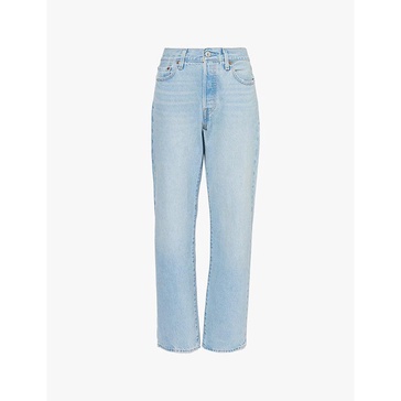 501 '90s five pocket straight-leg mid-rise denim jeans