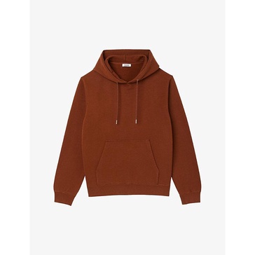 Logo-embroidered organic cotton-jersey hoody