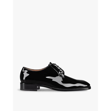 Chambeliss patent-leather Derby shoes