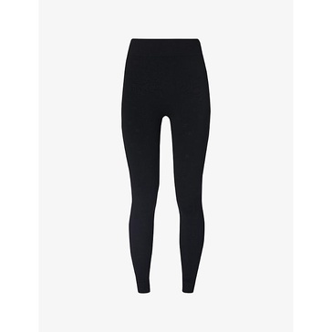 High-rise sweat-wicking modal-blend leggings