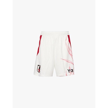 24 Away Football graphic-print straight leg relaxed-fit recycled-polyester shorts