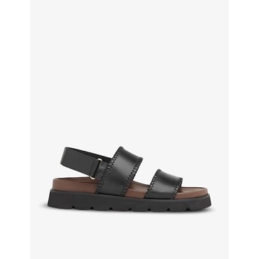 Ruben whipstitch leather sandals