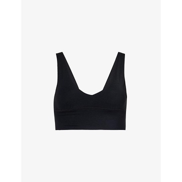 Ultimate stretch-recycled polyamide bra