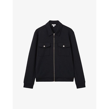 Medina double-knit stretch-jersey jacket