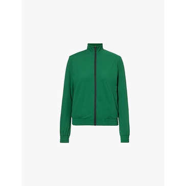 Max Rigor funnel-neck stretch-woven jacket